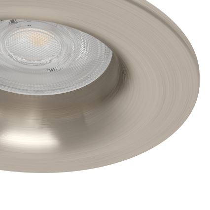 Eglo - LED встраиваемый потолочный светильник для ванной комнаты LED/4,9W/230V 2700/4000/6500K диам. 8,8 см IP65 матовый хром