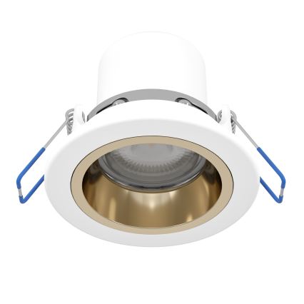 Eglo - LED Димований вбудований стельовий світильник для ванної кімнати LED/4,8W/230V 2700/4000/6500K IP44 білий/золотий