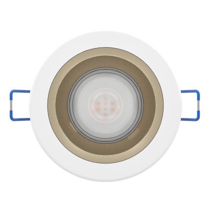 Eglo - LED Димований вбудований стельовий світильник для ванної кімнати LED/4,8W/230V 2700/4000/6500K IP44 білий/золотий