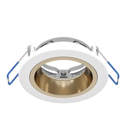 Eglo - LED Димований вбудований стельовий світильник для ванної кімнати LED/4,8W/230V 2700/4000/6500K IP44 білий/золотий