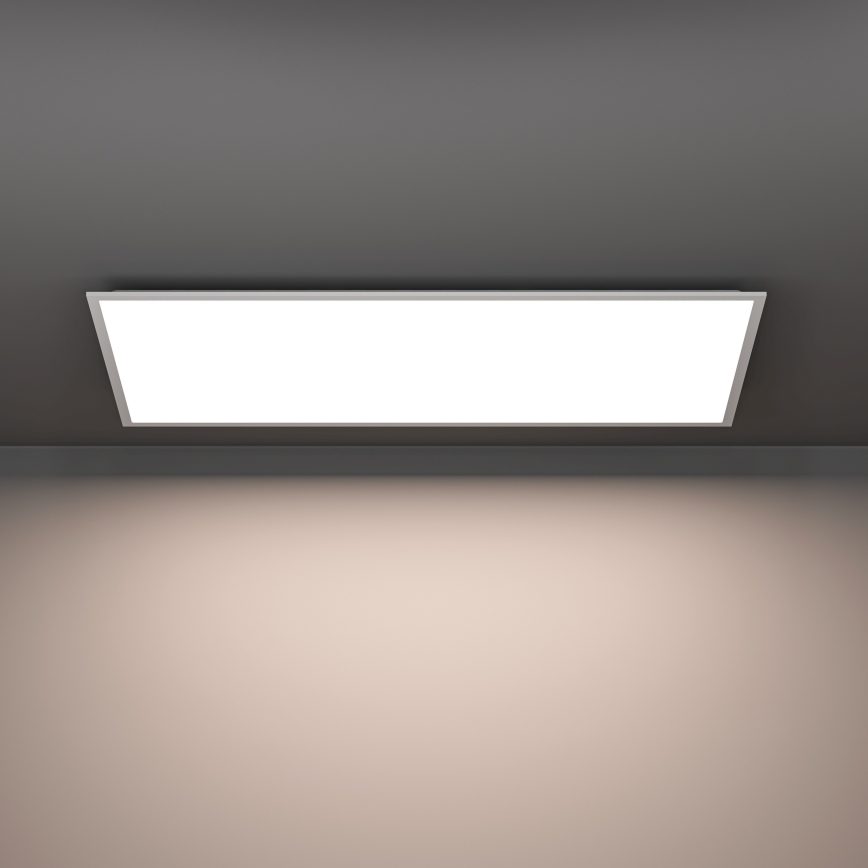 Eglo - LED затемнювана накладна панель LED/35,5W/230V 2700-6500K 120x60 см біла + дистанційне керування