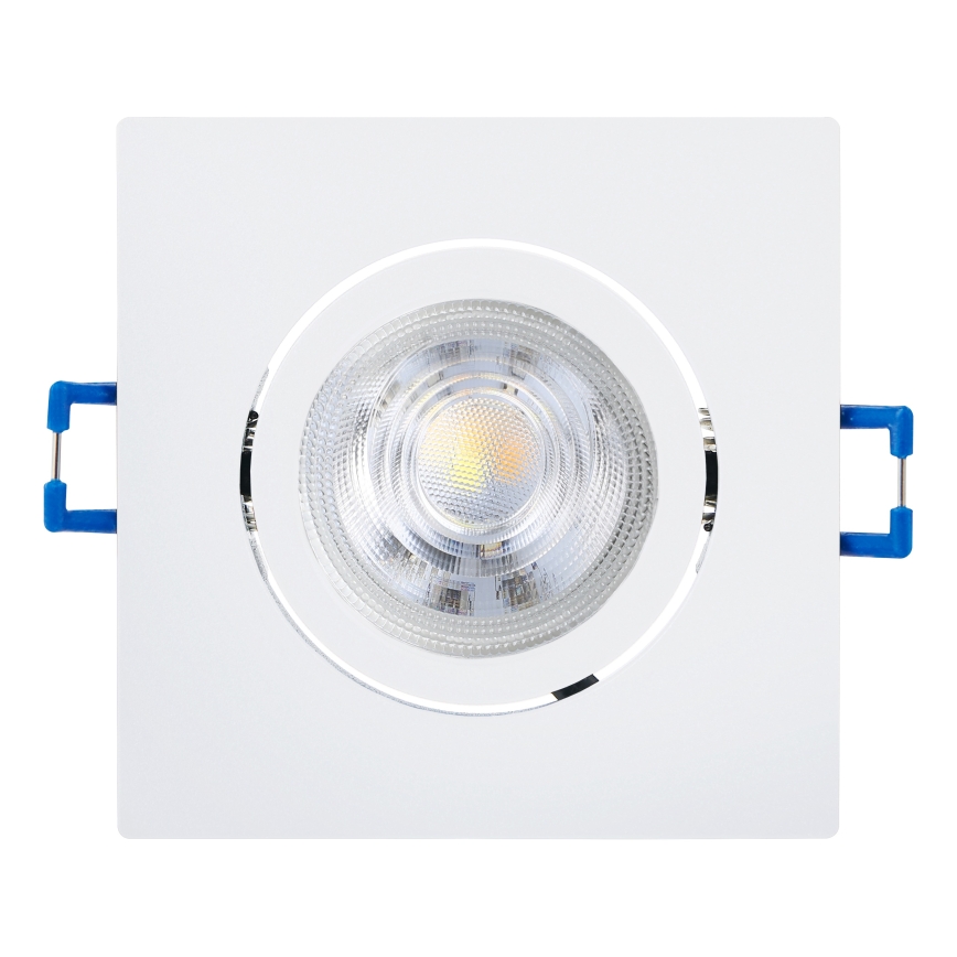 Eglo - НАБІР із 3 димованих вбудованих LED-світильників LED/6,4W/230V 8,8x8,8 cm білий
