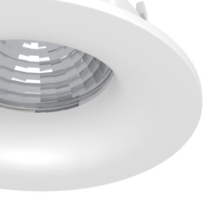 Eglo - Димований вбудований стельовий світильник LED, 6,4 Вт, 230 В, діаметр 8,8 см, білий