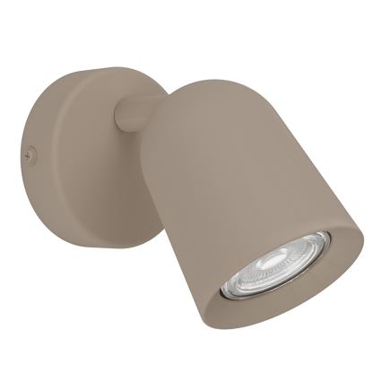 Eglo - Настенный точечный светильник 1xGU10/5W/230V бежевый