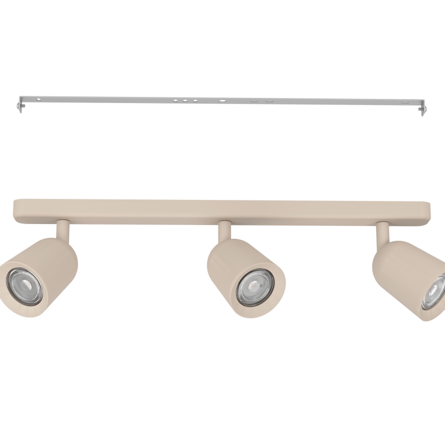 Eglo - Точковий світильник 3xGU10/10Вт/230В бежевий