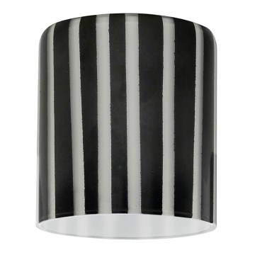 Eglo 90858 - Абажур для люстри, настільної лампи, стельового світильника та точкового світильника MY CHOICE E14 діам. 7 см чорнобілий