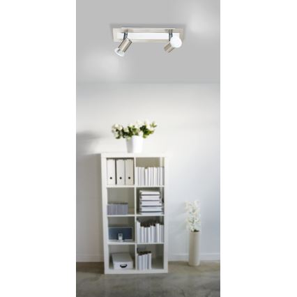 Eglo - Настенный потолочный светильник 2xGU10/LED/3W