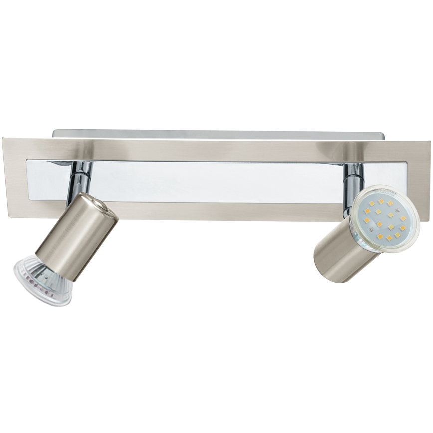 EGLO - Настінний стельовий світильник 2xGU10/LED/3W