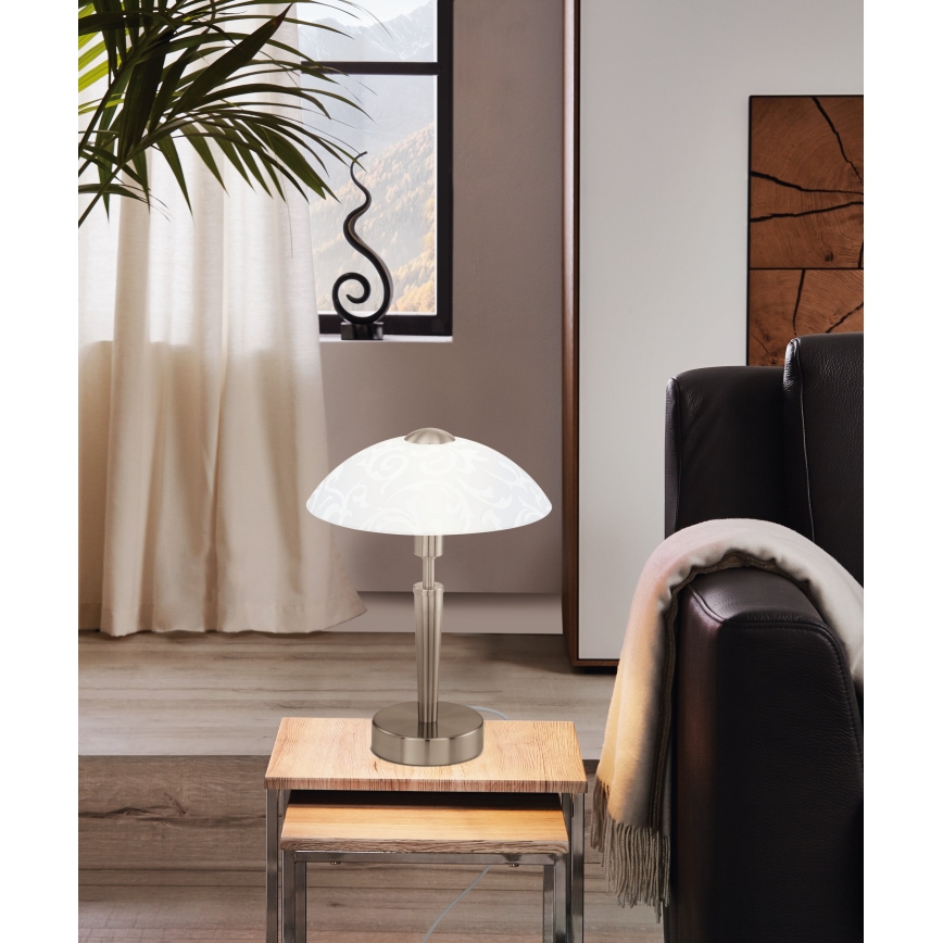 EGLO - Настольная лампа с регулированием яркости 1xE14/60W/230V