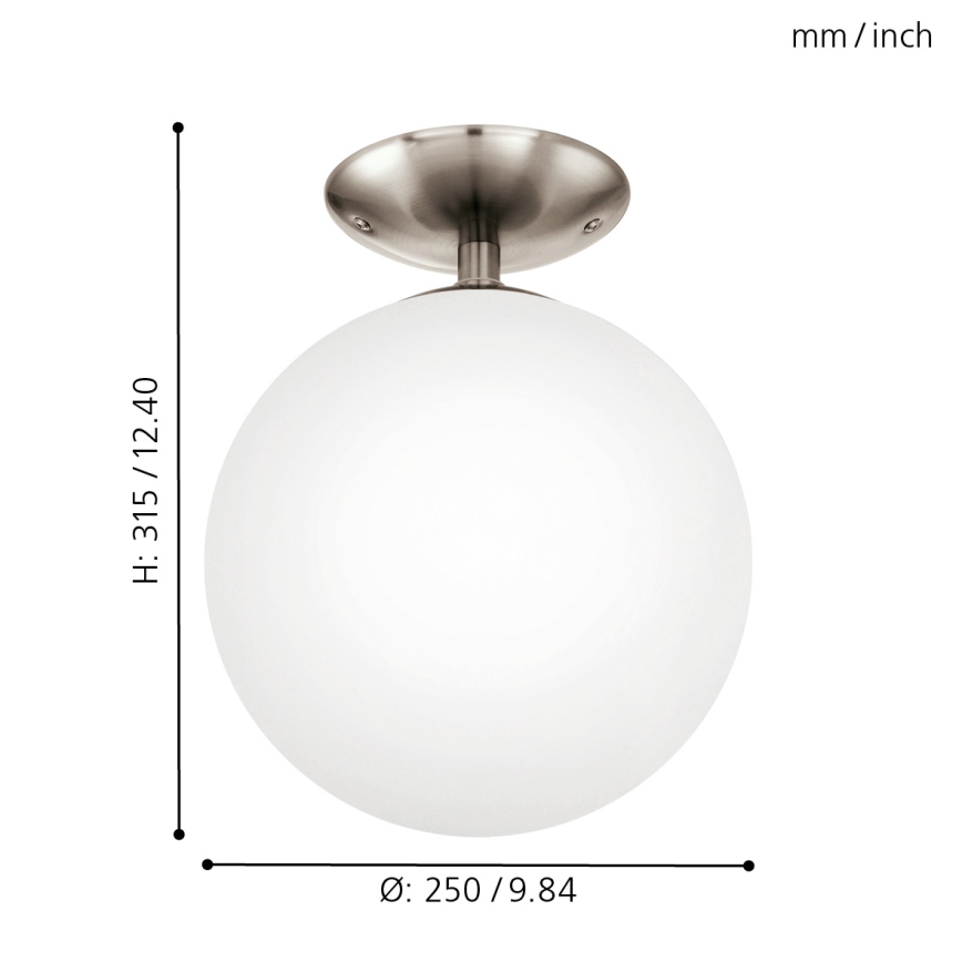 EGLO - Потолочный светильник 1xE27/60W диаметр 25 cm