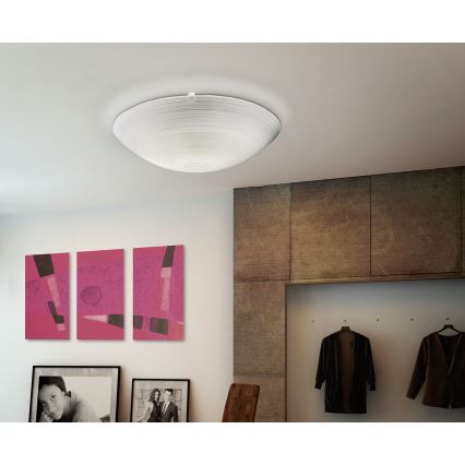 EGLO 91682 - настенно-потолочный LED-светильник MALVA LED/12W белый
