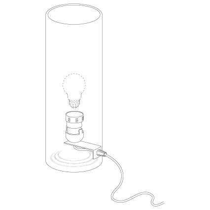 Eglo - Настольная лампа E27/60W/230V