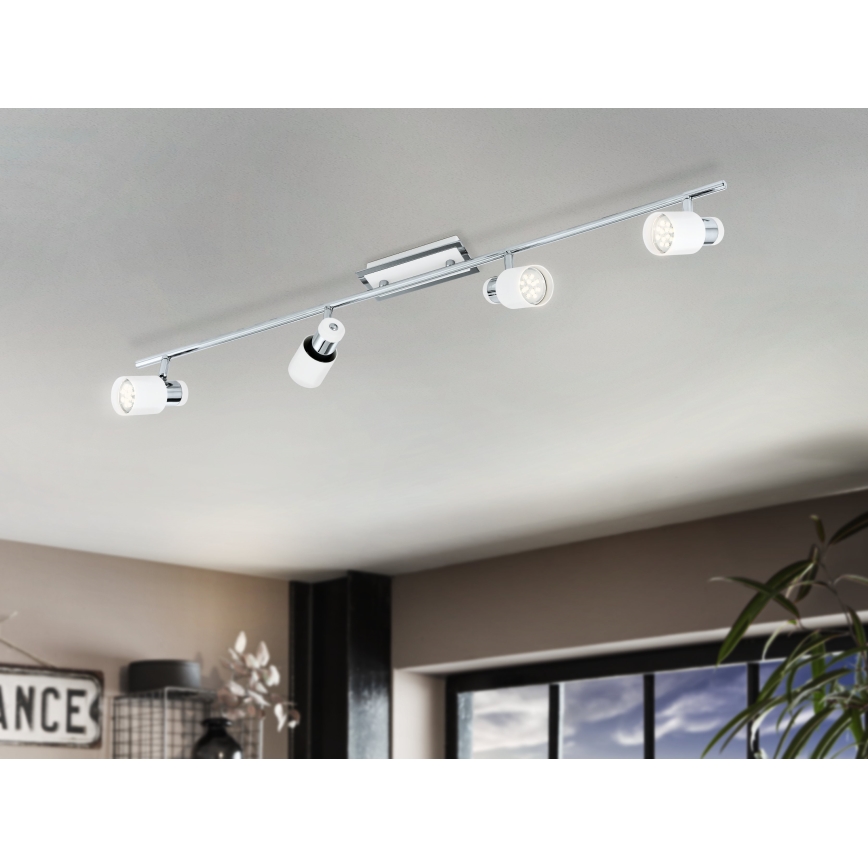 Eglo - Точковий LED світильник 4xGU10-LED/5W/230V
