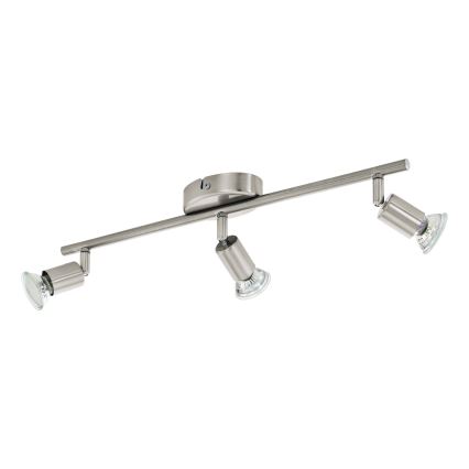 Eglo - Світлодіодний точковий світильник 3xGU10-LED/2,8W/230V