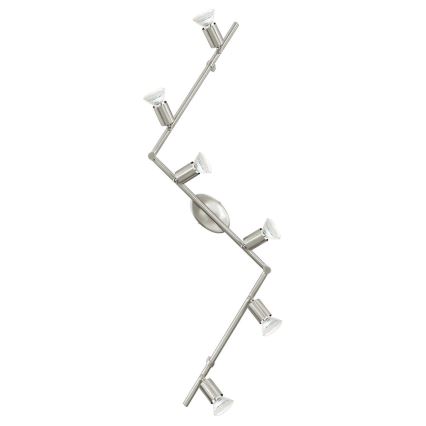 Eglo - Світлодіодний точковий світильник 6xGU10-LED/2,8W/230V