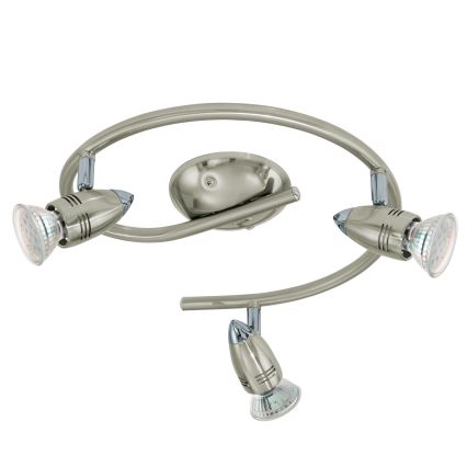 Eglo - Светодиодный точечный светильник 3xGU10-LED/3W/230V