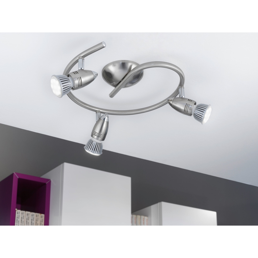 Eglo - Точковий LED світильник 3xGU10/3W/230V
