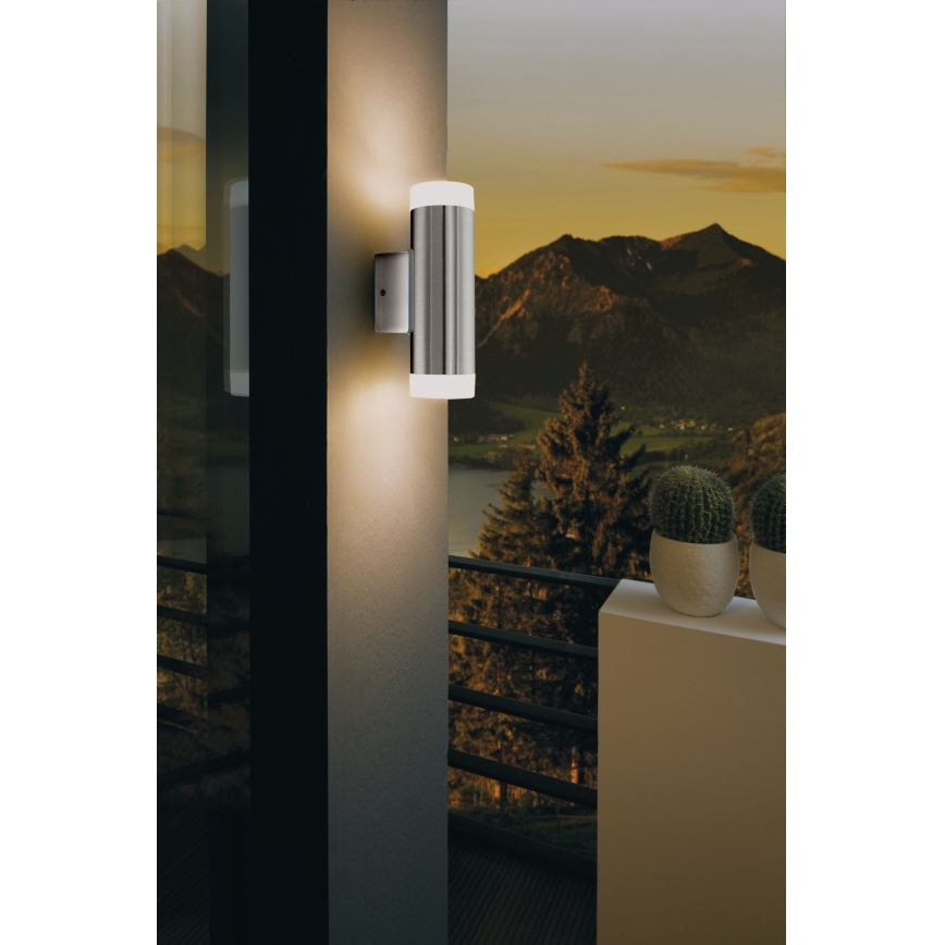 Eglo - Уличный настенный светильник GU10/2,5W/230V IP44