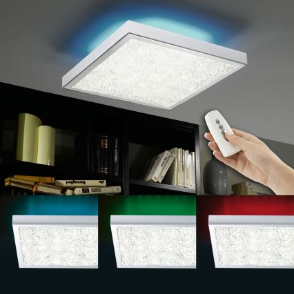 Eglo 92781 - Світлодіодний стельовий світильник CARDITO LED/19W/230V + 4xLED/3W/230V