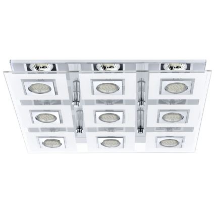 Eglo - Светодиодный потолочный светильник 9xGU10/3W/230V