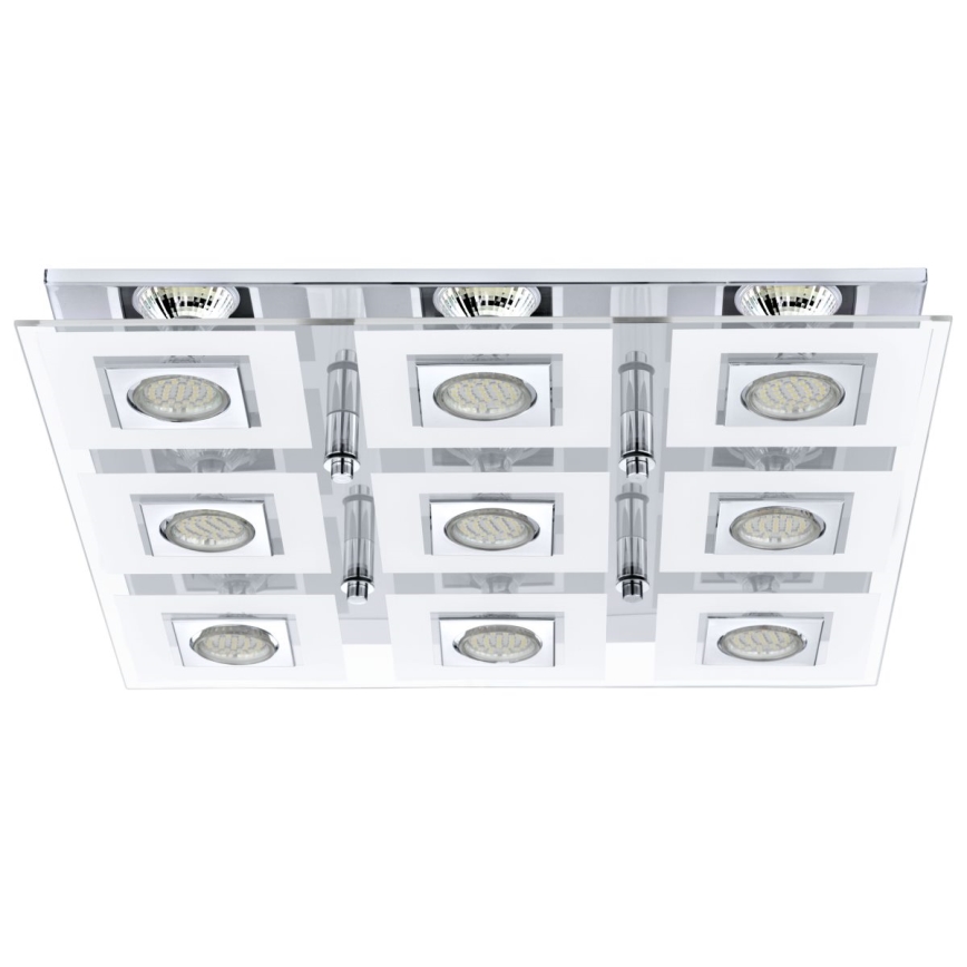 Eglo - Светодиодный потолочный светильник 9xGU10/3W/230V