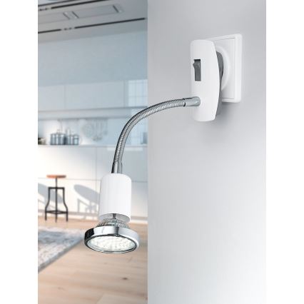EGLO - Світлодіодний прожектор 1xGU10/2,5W LED