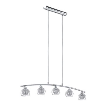 Eglo 93054 - Подвесной светильник OVIEDO 5xG9/33W/230V