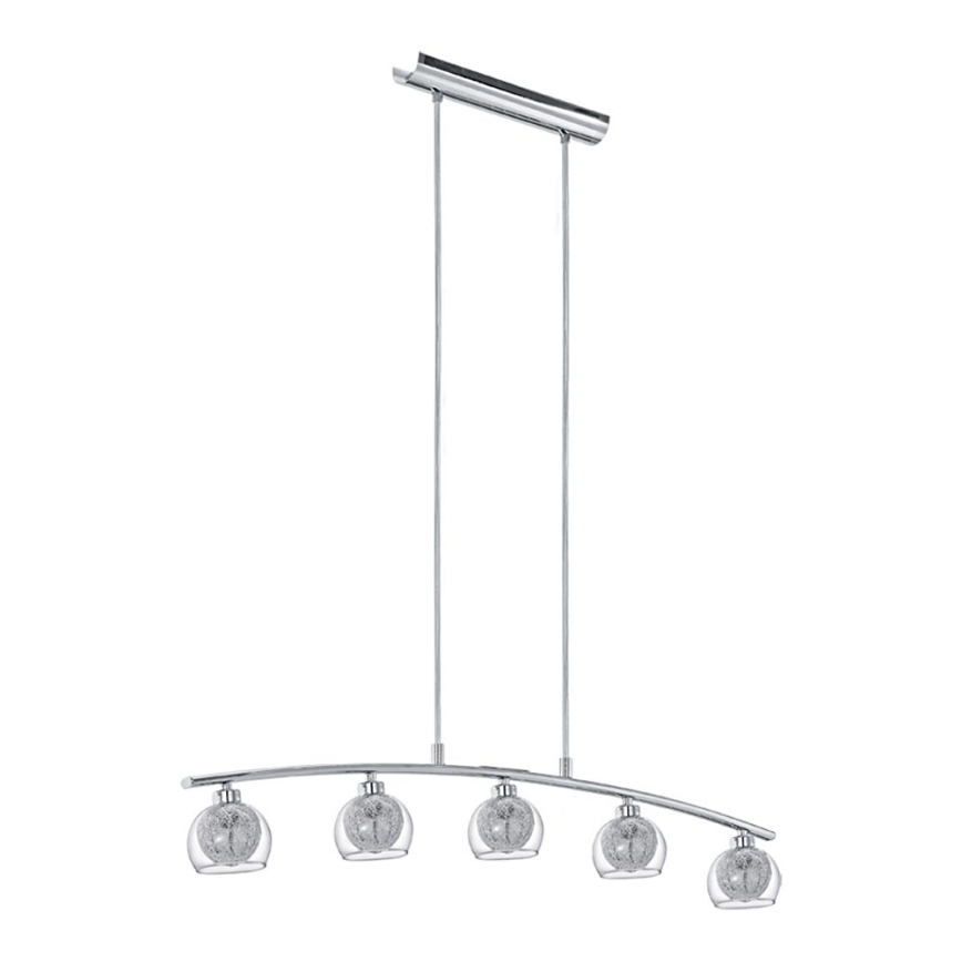 Eglo 93054 - Подвесной светильник OVIEDO 5xG9/33W/230V