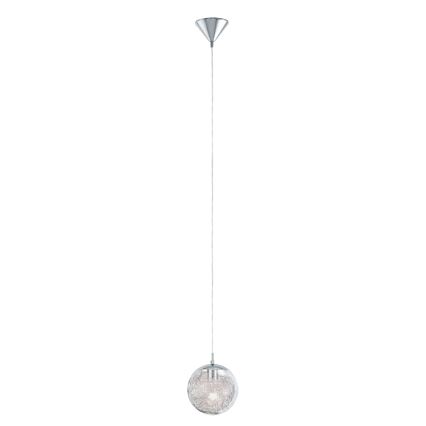 Eglo 93073 - Подвесной светильник на тросе LUBERIO 1xE27/60W/230V Ø 25 см