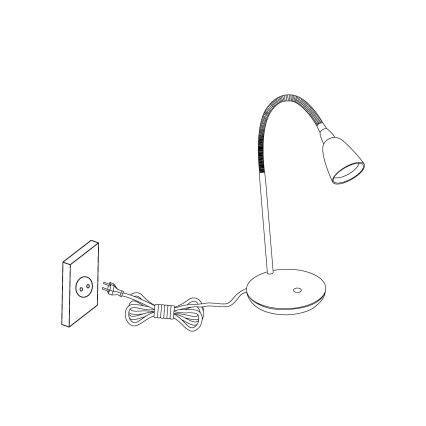 Eglo - настольная светодиодная лампа LED/3W/230V