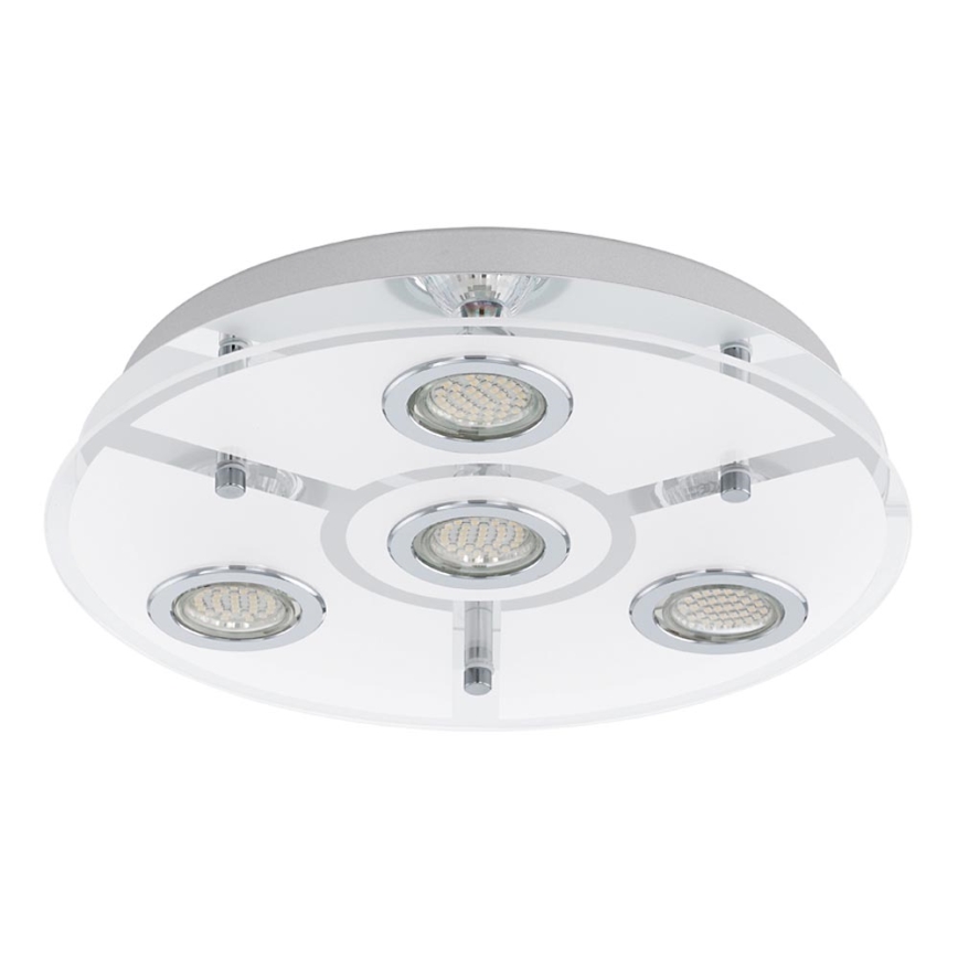 EGLO 93107 - Світлодіодний стельовий світильник CABO 4xGU10/3W LED