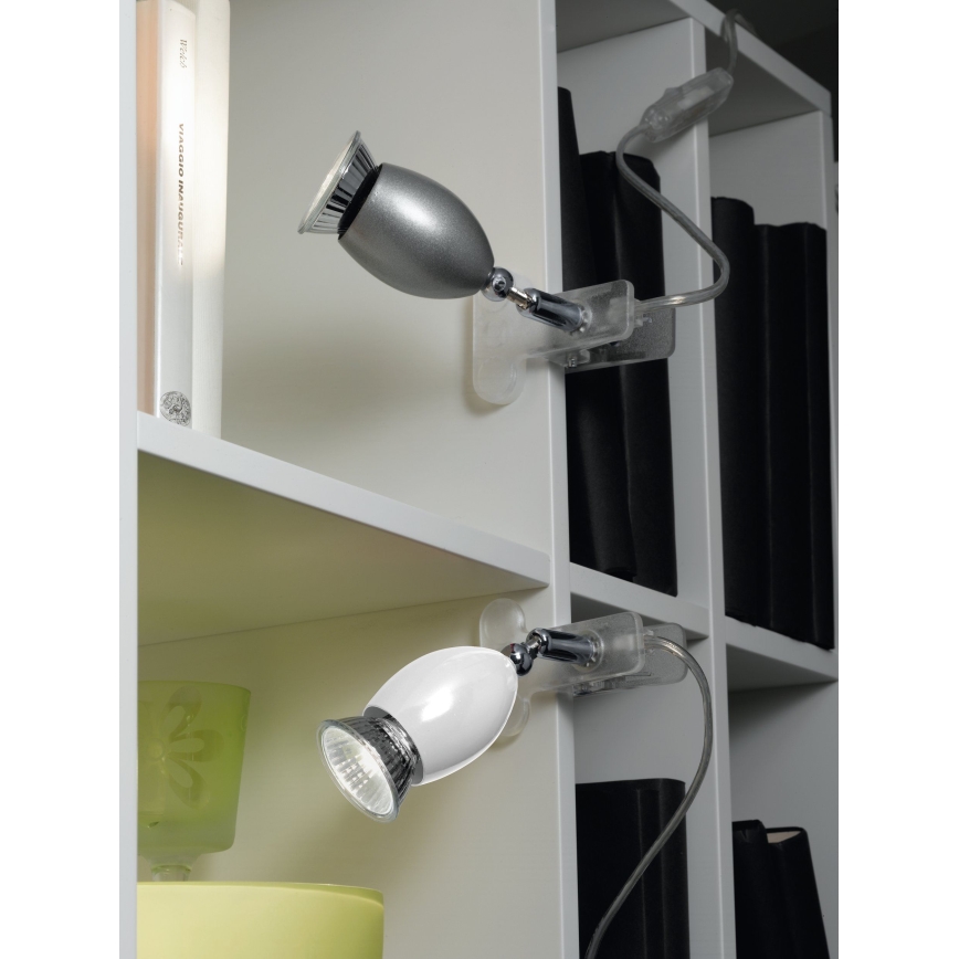 Eglo - Світлодіодна лампа з затискачем 1xGU10/3W/230V