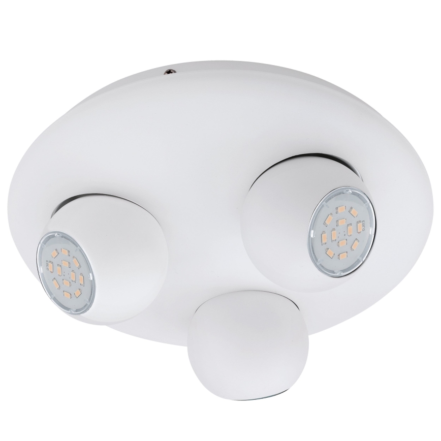 Eglo 93169 - Точковий LED світильник NORBELLO 3 3xGU10/5W/230V