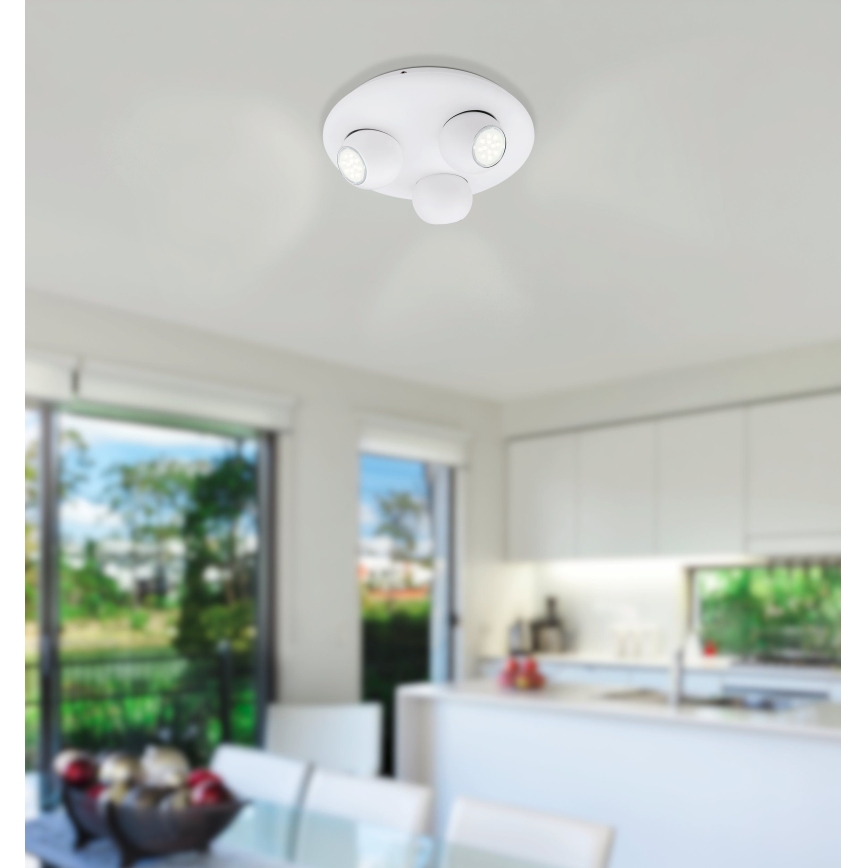 Eglo 93169 - Точковий LED світильник NORBELLO 3 3xGU10/5W/230V