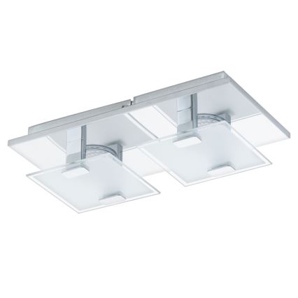 Eglo 93312 - Светодиодный потолочный светильник VICARO 2xLED/2,5W/230V