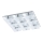 Eglo 93315 - Светодиодный потолочный светильник VICARO 9xLED/2,5W/230V