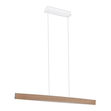 Егло 93342 - світлодіодний підвісний світильник ФОРНЕС 24 Вт/230 В дуб