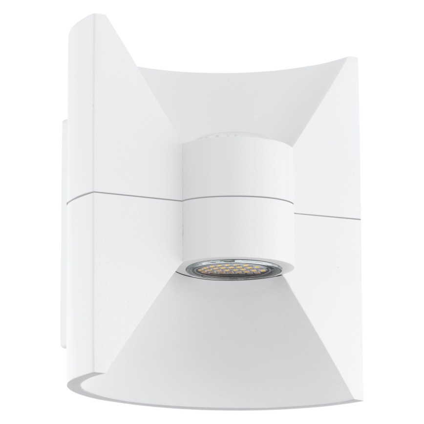 Eglo 93367 - LED зовнішній настінний світильник REDONDO Білий 2xLED-SMD/2,5W/230V IP44