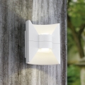 Eglo 93367 - Уличный светодиодный настенный светильник REDONDO белый 2xLED-SMD/2,5W/230V IP44