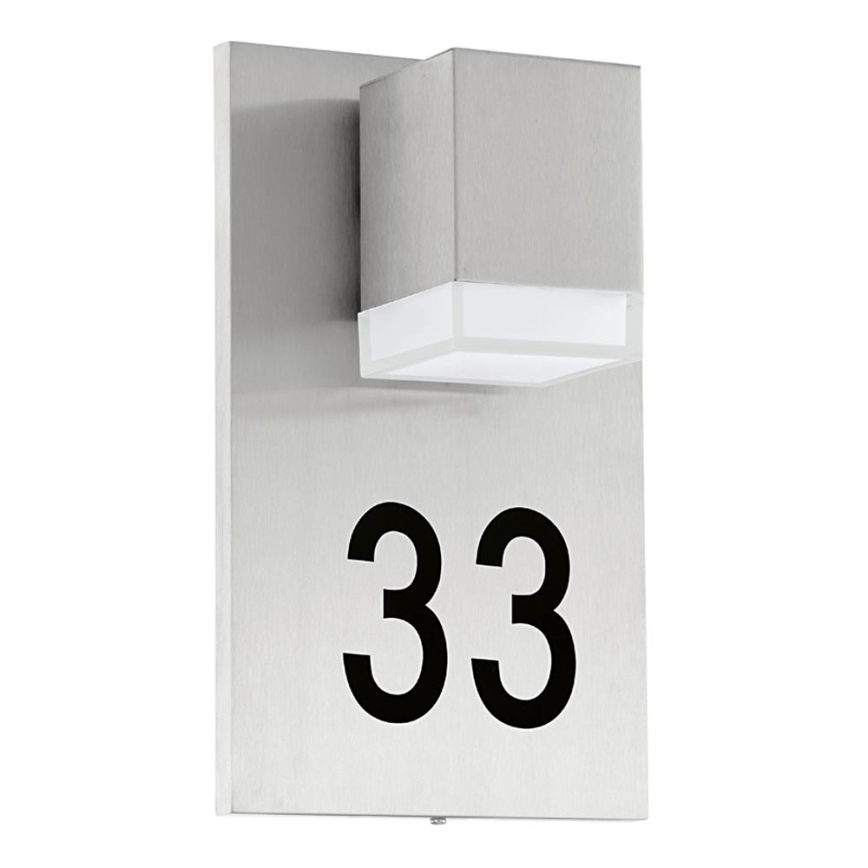 Eglo 93369 - Зовнішнє світлодіодне освітлення PARDELA 1xLED/2,5W/230V IP44