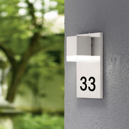 Eglo 93369 - Зовнішнє світлодіодне освітлення PARDELA 1xLED/2,5W/230V IP44