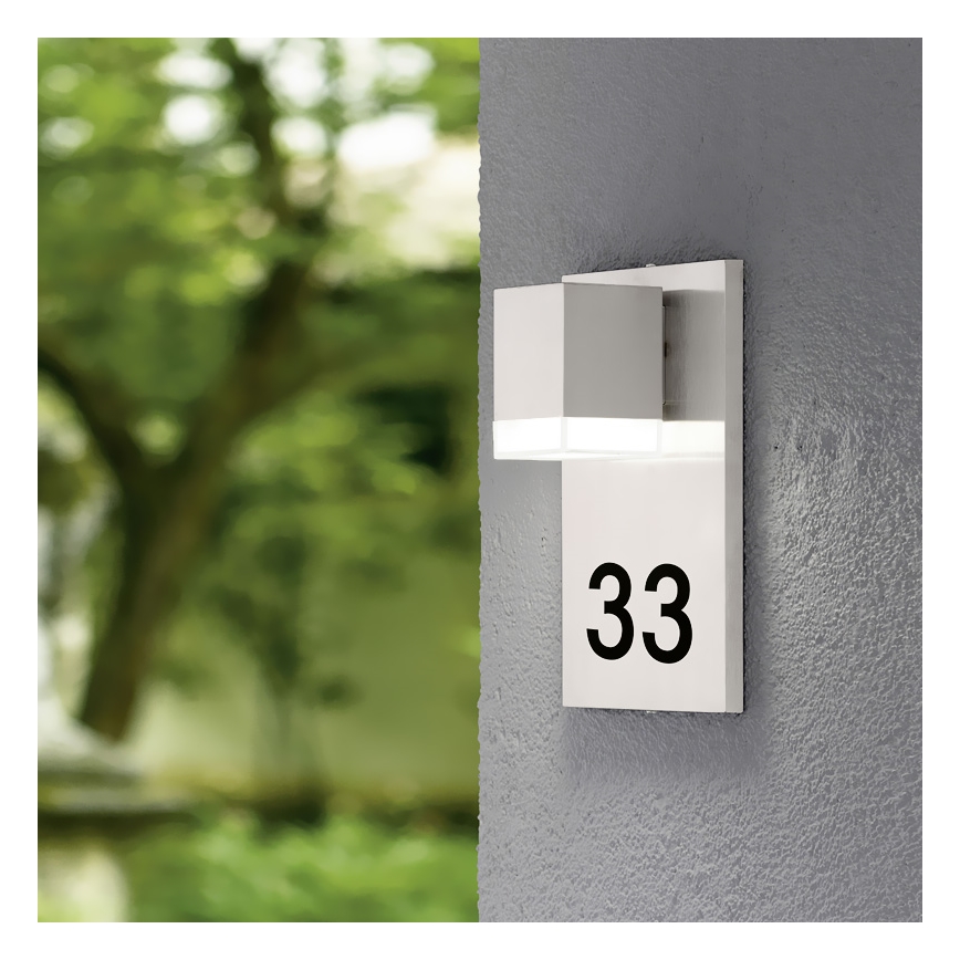 Eglo 93369 - Зовнішнє світлодіодне освітлення PARDELA 1xLED/2,5W/230V IP44
