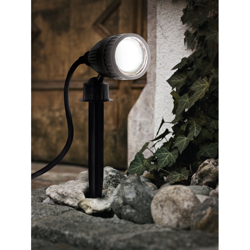 Eglo - Зовнішнє світлодіодне освітлення 1xGU10/3W/230V IP44