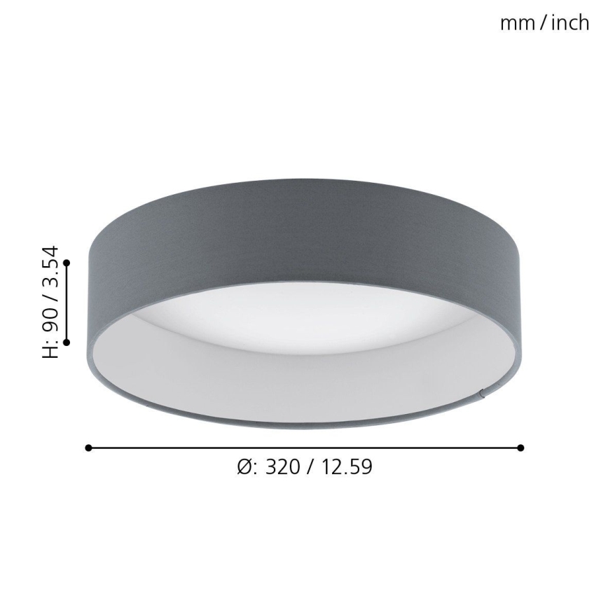 Eglo - Світлодіодний стельовий світильник LED/12W/230V