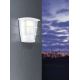 Eglo - Вуличний світлодіодний настінний світильник 1xE27/8,5W/230V IP44