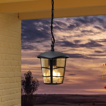 Eglo 93406 - LED зовнішня люстра ALORIA 1xE27/8,5W/230V IP44