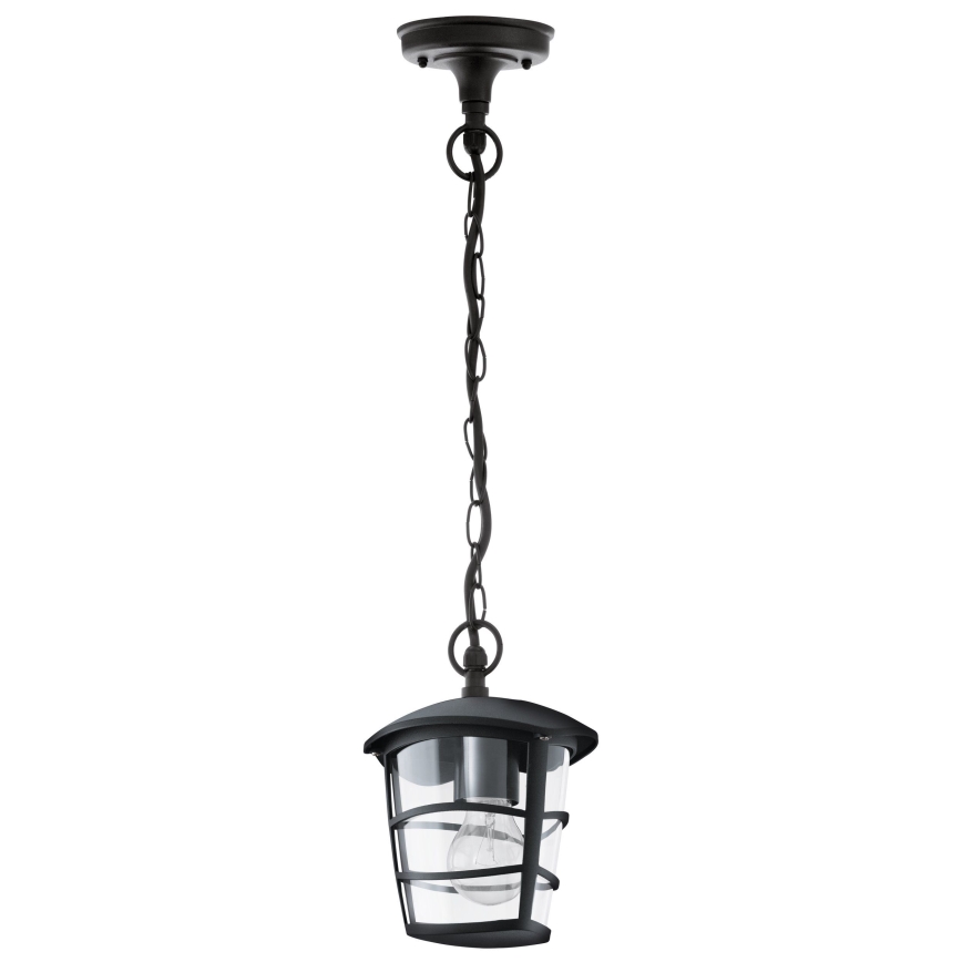 Eglo - Вулична світлодіодна люстра 1xE27/8,5W/230V IP44