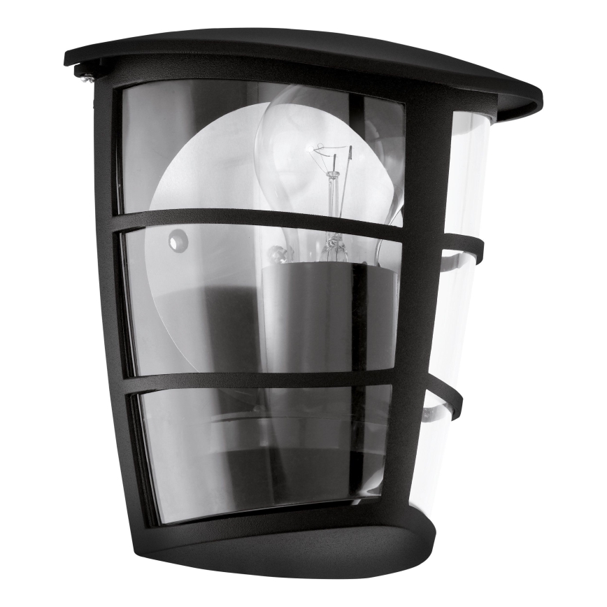 Eglo - Уличный светодиодный настенный светильник E27/1x8,5W/230V IP44