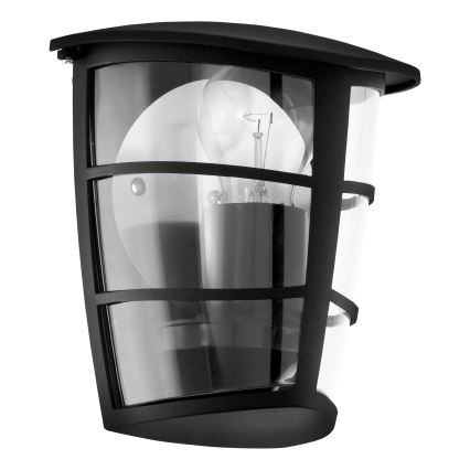 Eglo - Зовнішній настінний світильник 1xE27/60W/230V IP44