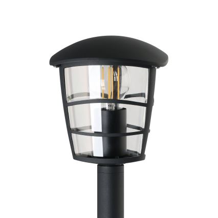 Eglo - LED зовнішня лампа 1xE27/8,5W/230V IP44 чорна